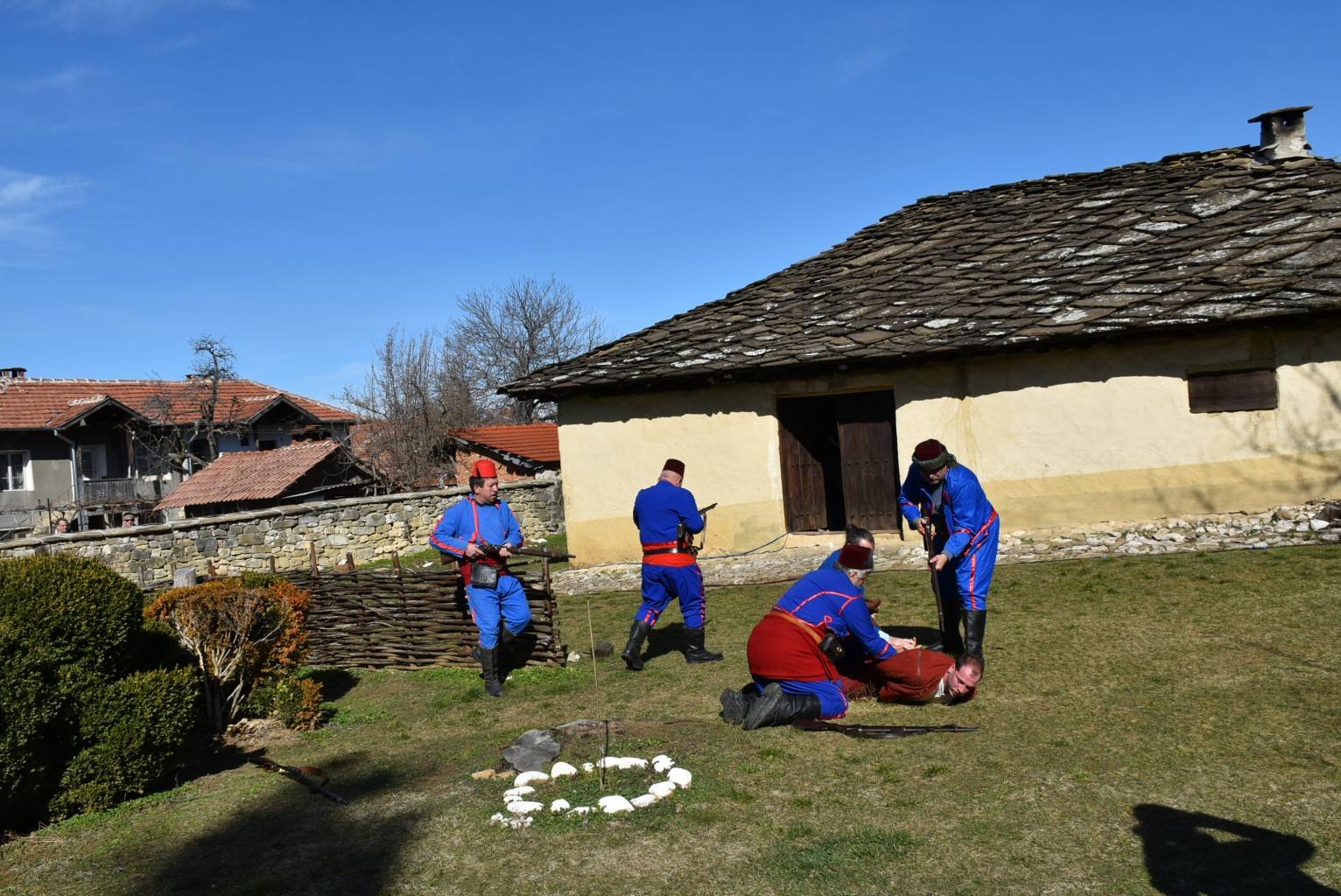  Възстановка на залавянето на Апостола 